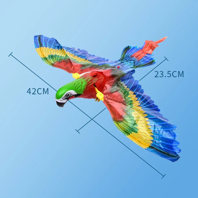 Simulation Bird Cat Toy Funny Self-hey Hanging Door Automatic Scratch Rope Cat Stick Eagle Cat Interactive Toy Cat Supplies
