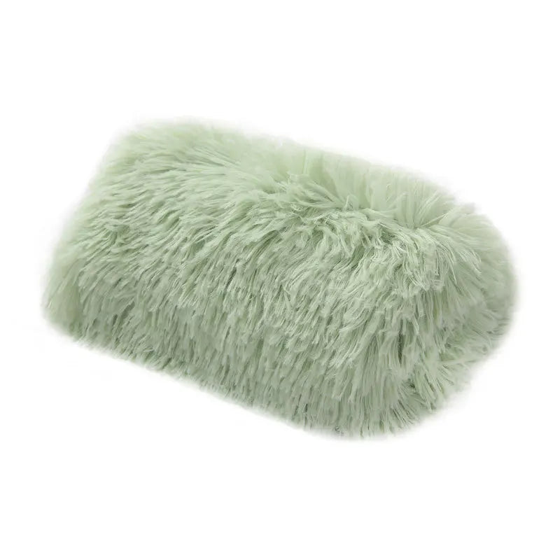 Soft Pet Blanket Mat Warm Dog Cat Sleeping Bed Mats Kennel Washable Long Plush Dogs Blankets Cover Winter Dog Supplies