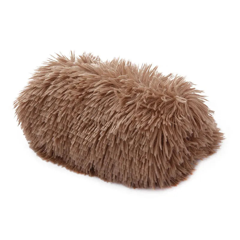 Soft Pet Blanket Mat Warm Dog Cat Sleeping Bed Mats Kennel Washable Long Plush Dogs Blankets Cover Winter Dog Supplies
