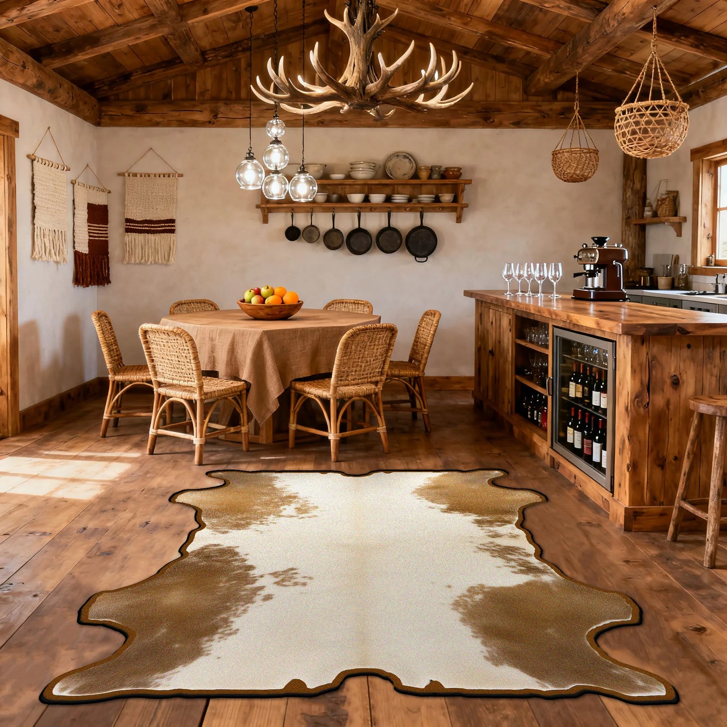 Alien Cowhide Pattern Foldable Living Room Carpet Decoration Bedroom Bedside Fluffy Rug Non-slip Short Velvet Luxury Floor Mat