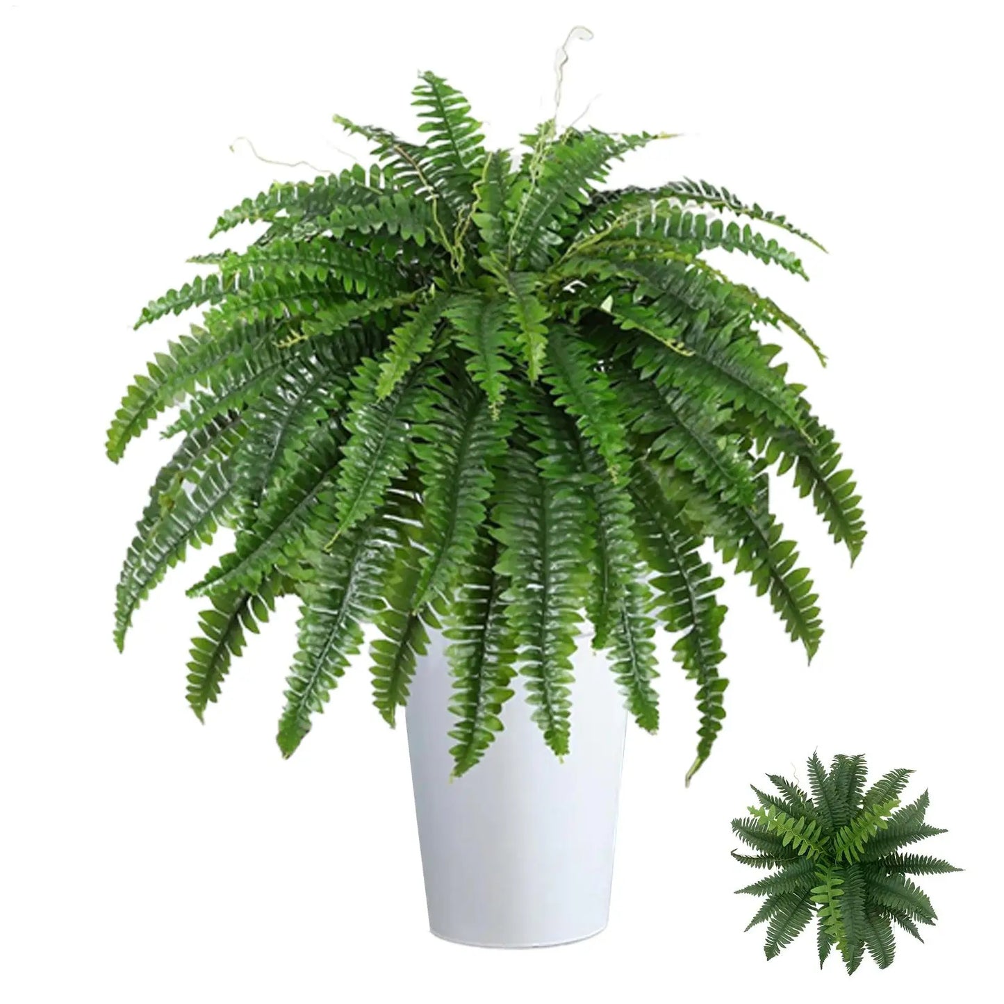 20in Persian fern Leaves Vines Home Room Decor Hanging Artificial Plant Plastic Leaf Grass Wedding Party Wall Balcony Decoration