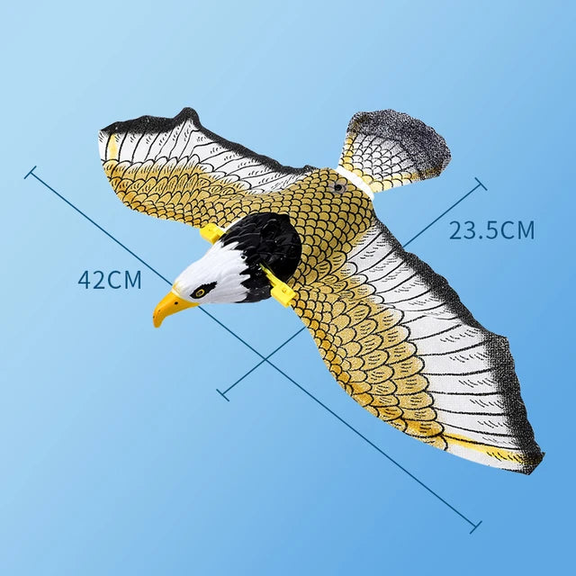 Simulation Bird Cat Toy Funny Self-hey Hanging Door Automatic Scratch Rope Cat Stick Eagle Cat Interactive Toy Cat Supplies