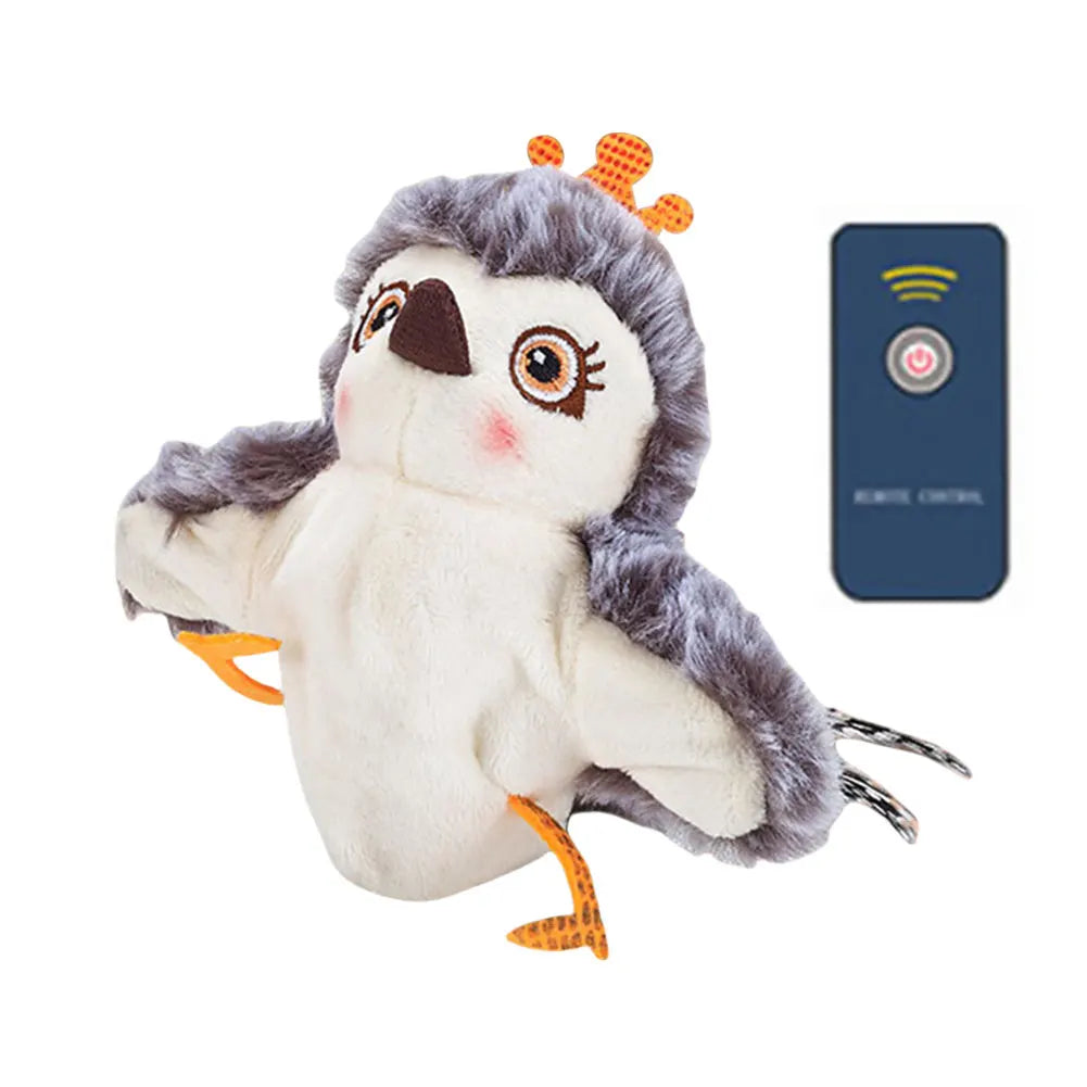 Interactive Cat Toys Flapping Bird Cat Toy Flying Wings Sparrow Catnip Toys Vivid Chirpi]ng Simulation Bird Interactive Cat Toy