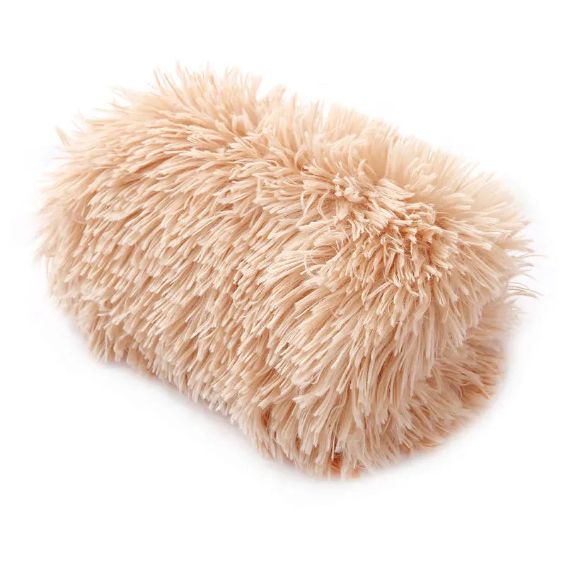 Soft Pet Blanket Mat Warm Dog Cat Sleeping Bed Mats Kennel Washable Long Plush Dogs Blankets Cover Winter Dog Supplies